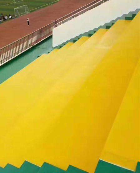 静安球场台阶翻新修补改造